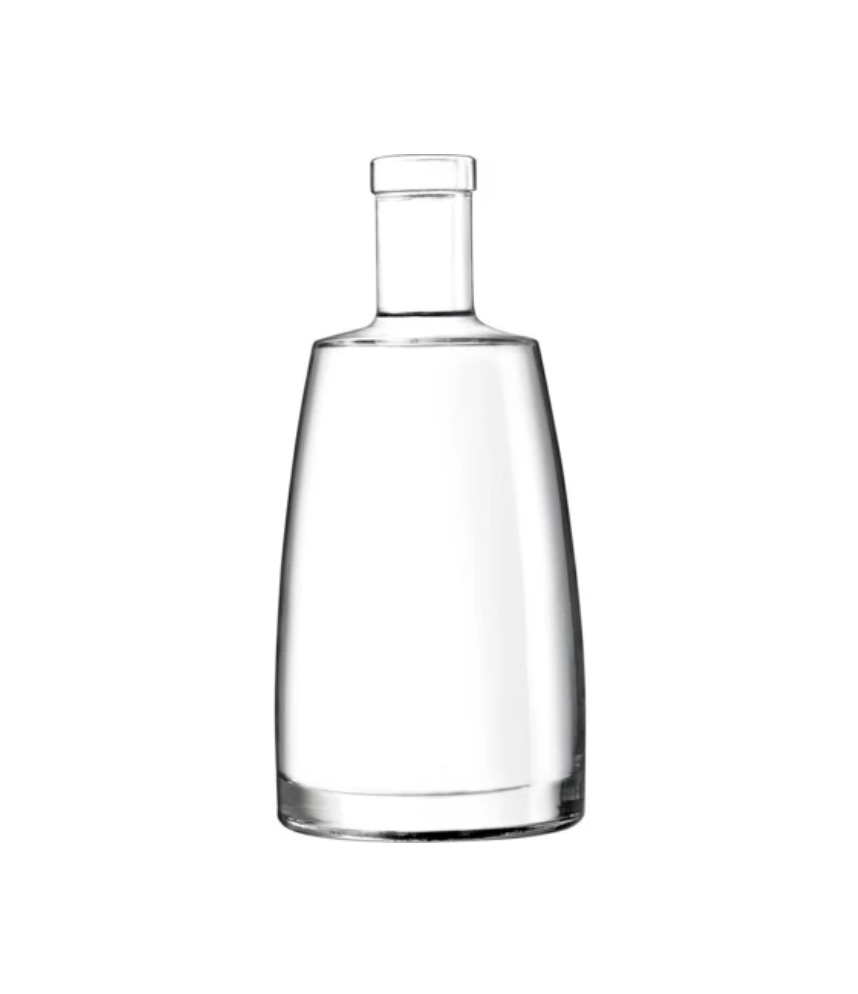 700ml Little Pasha Clear Glass Bottle and Wooden Top Cork