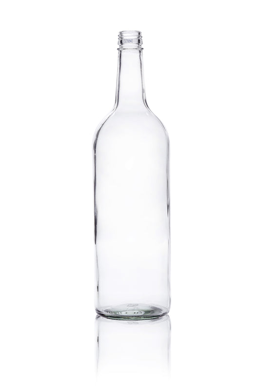 1000ml Round Mineral Water Bottle and Plastic Cap